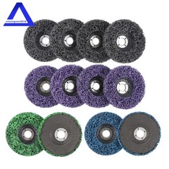 12 Pcs 4 Kinds Paint Strip Disc 4″ × 5/8″ Angle Grinder Stripper Wheels for Rust