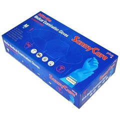Nitrile Exam Gloves Powder-Free Multiple Sizes 1000 Cs Blue