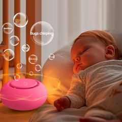 Jaroco Portable Baby Sound Machine [White Noise for Babies Kids Adults][Sleep So