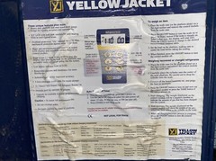 Yellow Jacket 68812 Electronic Scale 220 Lbs. HVAC Refrigerant Transfer