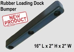 Rubber Loading Dock Bumper 16″ Long Warehouse Trailer Truck Wall Protection NEW