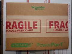 1 NEW SQUARE D 3 POLE 80AMP 480 V. FEEDTHROUGH LUGS CAT # BDL36080LH