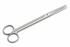 12 PCS Metzenbaum Scissors 15cm, Straight Surgical Stainless Steel Dissecting