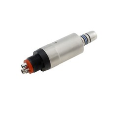 LANJING Dental Mini Air Motor Low Speed Handpiece 4 Holes LED 6 Pin ISO E Type