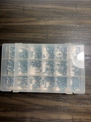 275 PIECE SHEET METAL SCREW ASSORTMENT – #6 TO #14 – PHILLIPS OVAL HEAD