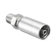 12 Pack 1/4″ Hydraulic Hose Fitting-1/4″ Hose X1/4 Inch NPTF Male Pipe Thread Hy