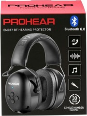 Bluetooth Hearing Protection Headphones, 30dB Noise Reduction Ear Muffs, 120H Pl
