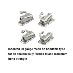 Dental Orthodontic Buccal Tubes 1st 2nd Molar MBT Roth 022 tubos de ortodoncia