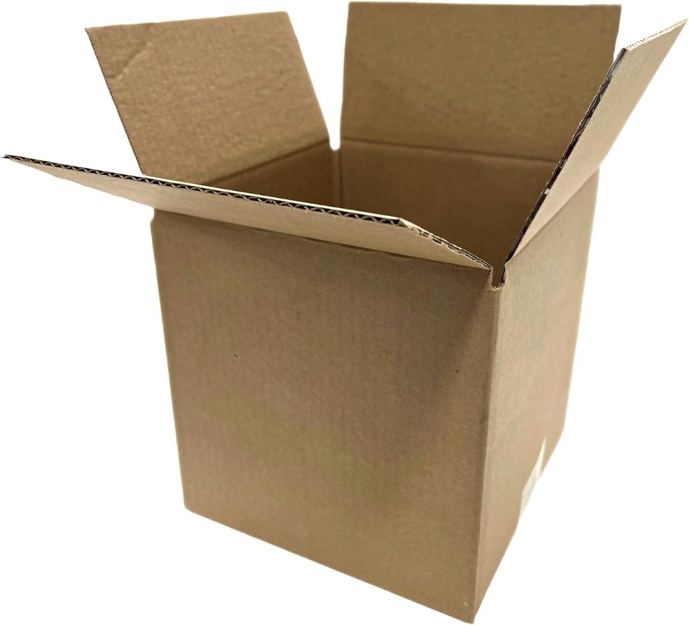 100 6x6x4 Cardboard Paper Boxes Mailing Packing Shipping Box Corrugated Carton
