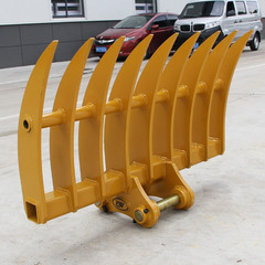 Brand New 9 Teeth Rake Attachment for 6Ton Excavator Heavy Duty Equipment USA