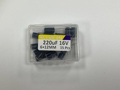 220uf 16v 6x12mm Electrolytic Capacitor 220 Uf Mfd 16 Volt 0.24×0.47in… | Ebay