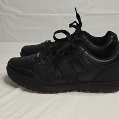 Skechers Slip Resistant Work Shoes Black Memory Foam ASTM F2892-24 Men’s 9.5