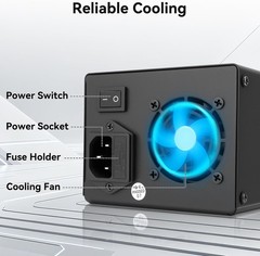 0~30V 0-10A Adjustable DC Power Supply Variable Output Bench Switching 18 Watts