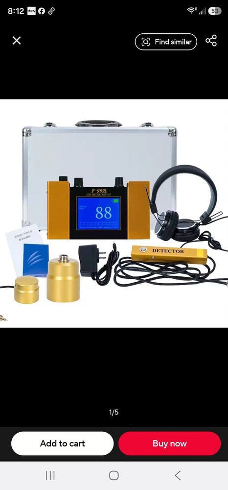 F999L Electronic WaterPipe Leakage Detector for Water Pipe Tube Water Leakage t