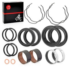 Fork Bushing Dust Oil Seals Kit for Yamaha V-Star 650 950 1100 1300 & MT07 FZ07