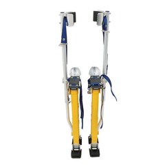 Adjustable 24″-40″ Drywall Stilts Aluminum Tool – Painting Painter Taping Yellow
