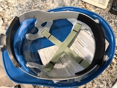 Fibre Metal Cap Style Hard Hat with Quick Loks