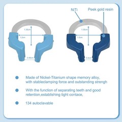 Dental Matrix Bands Ring Sectional Matrice Clamp Fit Garrison Palodent V3 System