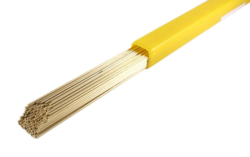 Low Fuming Bare Bronze Brazing Rod – RBCuZn-C – 36″ Long – All Sizes – (2 Lb)