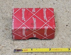Starrett No. 657S – snug – two 1/4″ holes for use with No. 657AA – Made in USA