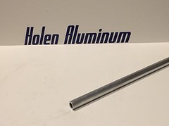 2” OD X .250 Wall X 24” Length Aluminum Tube Round 6063 Alloy 1/4” Wall