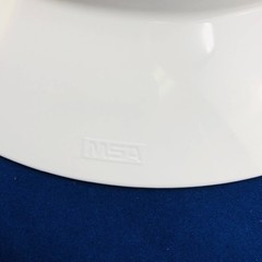 MSA 475369 Hard Hat V Gard White Ratchet Oil Oilfield Refinery Memorabilia
