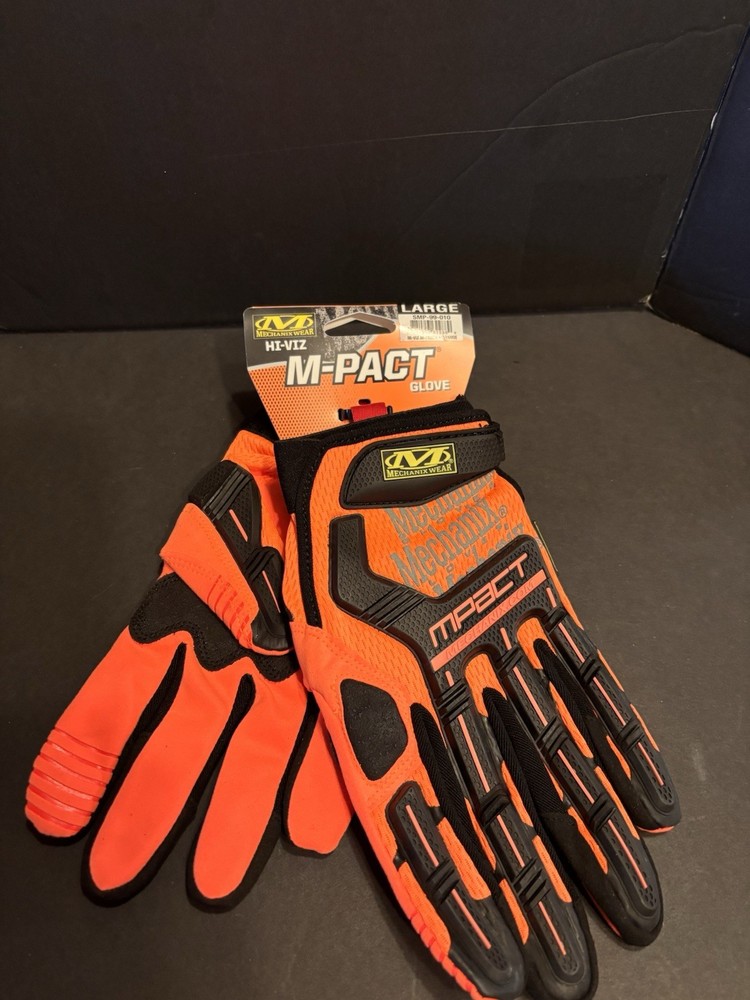 Mechanix Wear Gloves Hi Viz M Pact Large