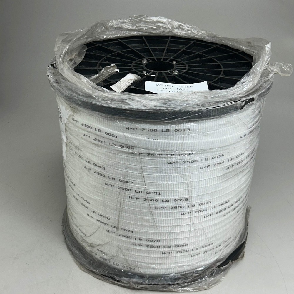 RIBBON FACTORY Woven 100% Polyester Copper Coated Pull Tape 5000′, 22 Gauge