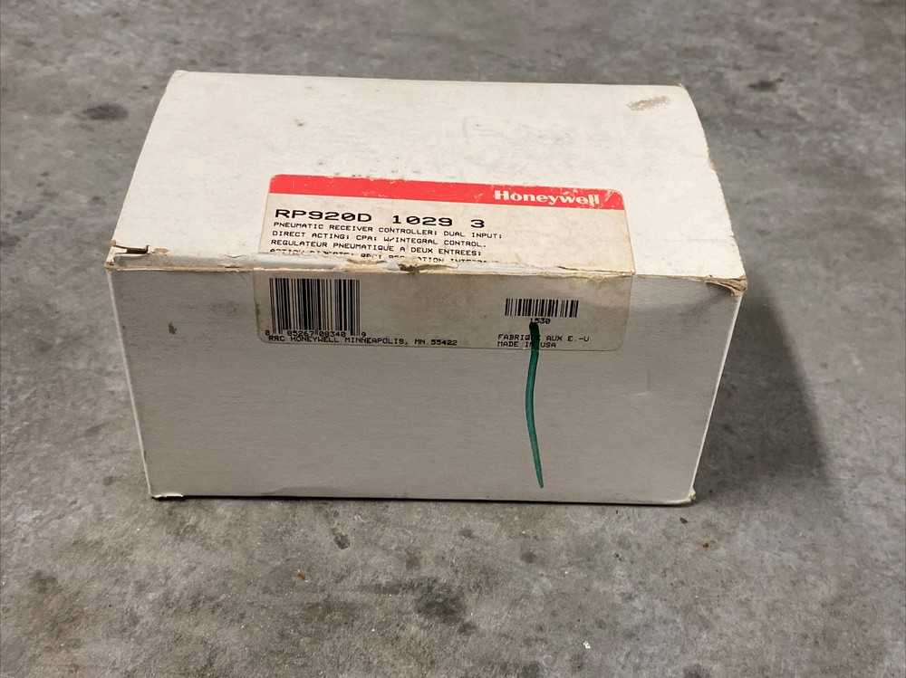 HONEYWELL RP920D1029 Direct Acting Proportional Pneumatic Controller