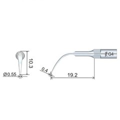 Woodpecker Ultrasonic Scaler Tips Kit Scaling Tip Assorted Fits EMS G1 G2 G4 P1
