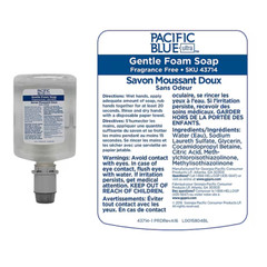 2 Refills GP Pacific Blue Ultra Gentle Foam Soap Fragrance Free 1200mL 43714
