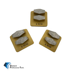 6PK Grinding Discs for Husqvarna PG series Concrete Grinders Medium Bond 60 Grit