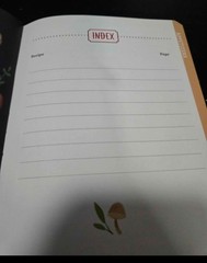 Our Family Recipes Illustrated Blank Recipe Journal Hardcover w/ Index