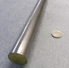 4140 Alloy CF Steel Rod Round Bar, 1.00″ Dia. x 1 Ft Length