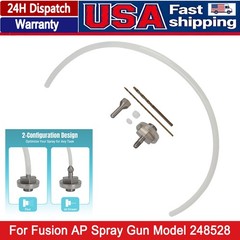 Pour Foam Air Cap & Injection Tip Kit For Fusion AP Spray Gun 248528 Aftermarket
