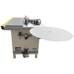 Heavy-duty Edge Banding Machine for Curved&Straight Line W/Control Panel 110V