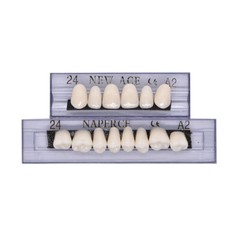 840Pcs Dental Acrylic Resin Denture 24# A2 Full Set Teeth Upper Lower Shade US