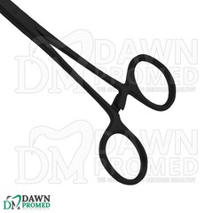 3 Pcs Kelly Hemostat Forceps 5.5″ Curved Full Black Surgical Instruments Set