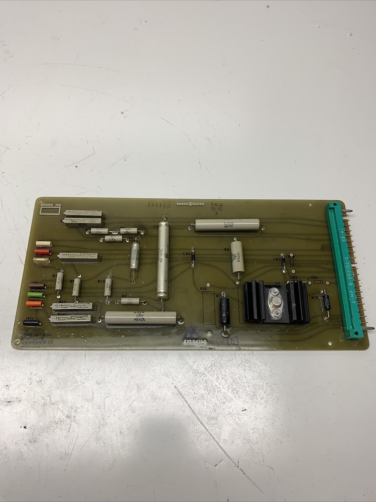 GENERAL ELECTRIC 872D432G1 872D431-0 REV. 6