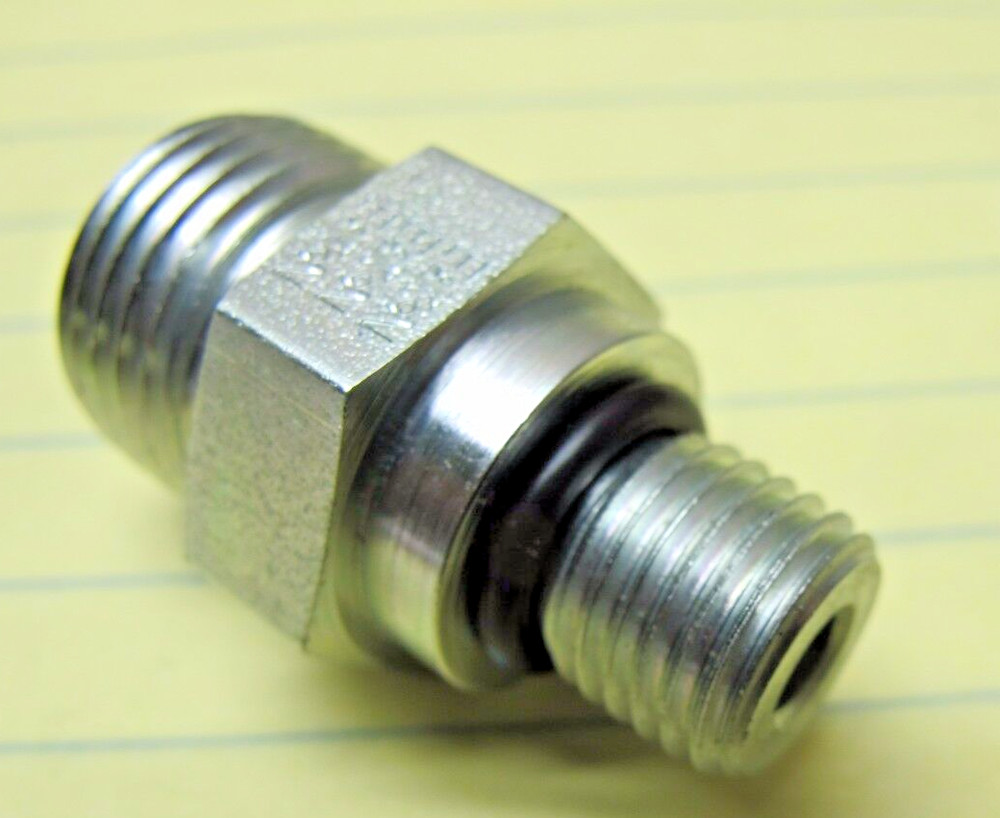 EATON FF1852T0604S Hose Adapter, ORS to ORB, 9/16-18×7/16-20 [C1S4]