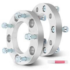 2Pcs 1in Wheel Spacers 5×150 14×1.5 Studs 110mm for Land Cruiser Sequoia Tundra