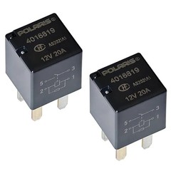 2PCS 4016819-12V 12VDC 20A 4PIN Ultra Micro ISO Automotive Relay, General Purpos