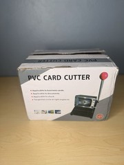 Manual PVC Business Card Cutter Round Corner Card Machine 88 X 60 mm All Metal