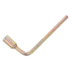 Golden Oxygen Bottle Wrench with High Compatibility and Slip Resistant Handle