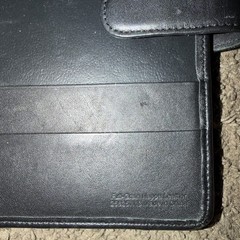 Vintage 90s Franklin Covey Full Grain Napa Leather 7 Ring Binder Made In USA