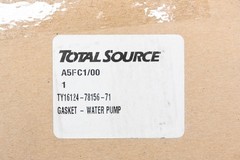 Total Source TY16124-78156-71 Water Pump Gasket NOS
