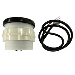 Universal Mechanical Hour Meter Gauge 2.00” Chrome Bezel 6V/12V/24V