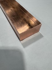 1″ x 2″ Copper 110 Flat Bar x 12 Inches Long
