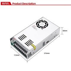 DC 12V 30A Power Supply 360W Universal Switching Converter Transformer LED