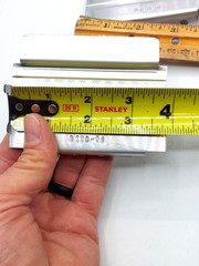 *LOT of 8* Lista Aluminum Cabinet Drawer Dividers 3″ x 3-7/8″ D100-06 Stanley
